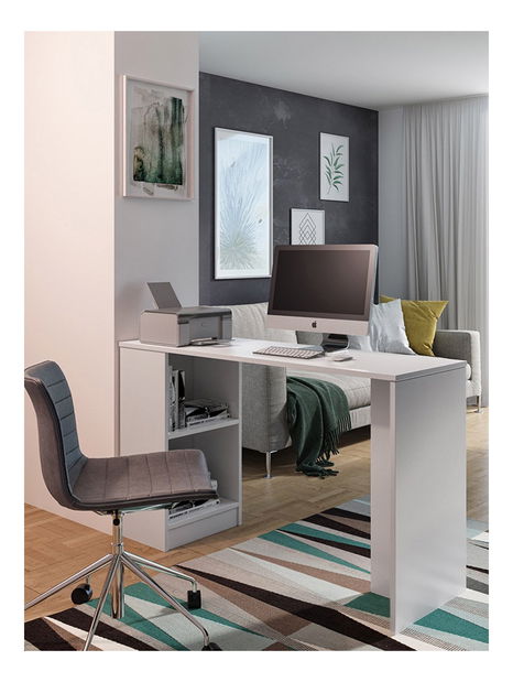 Masă de scris universală Nolan B2 (Alb)