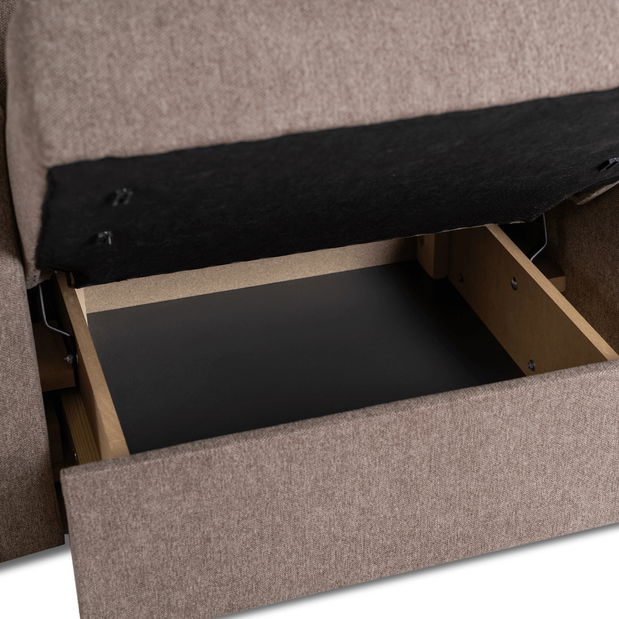 Fotoliu extensibil 2 buc Mulan 1 (Bej) 