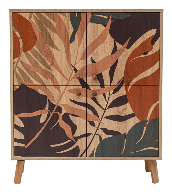 Predsoblje Maluxe Palm 0900 (hrast sonoma + kamen)