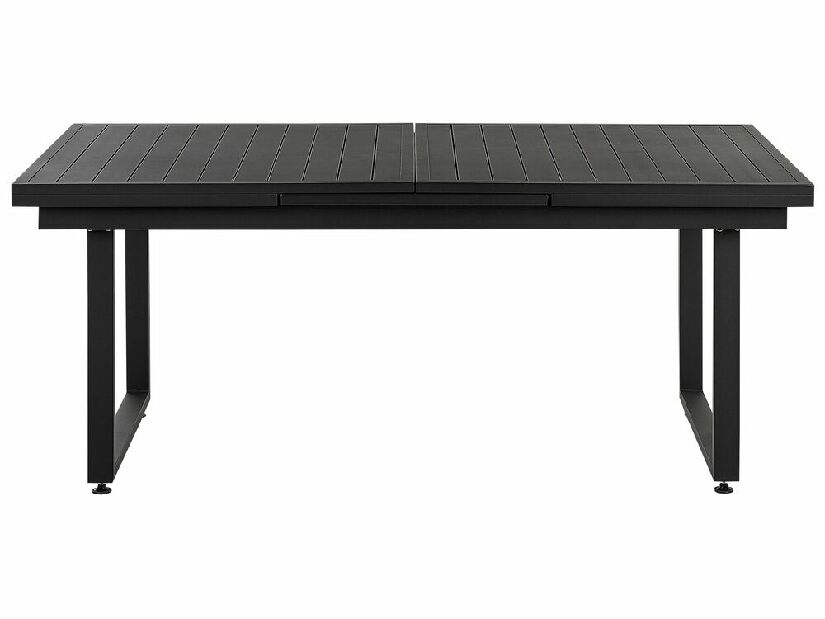 Set mobilier de grădină Valerian/Tavia (Negru + gri) 