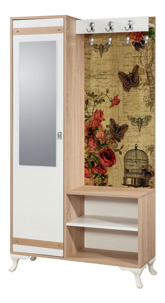 Mobilier hol Ivonne 734 (Stejar sonoma)