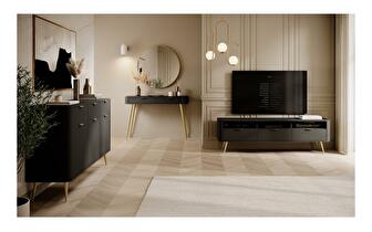 Mobilier living Ovenia (Negru)