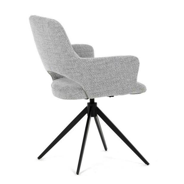 Jedálenská stolička Diamantal (sivá)