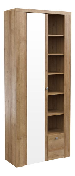 Ormar s policama Larita 1D1S (hrast riviera)