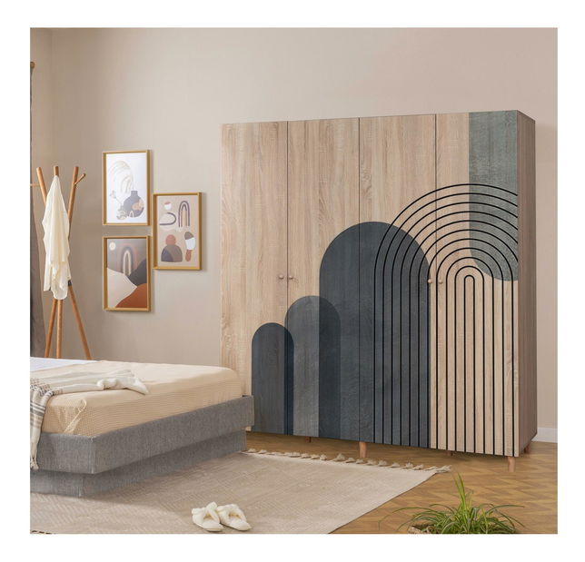 Ruhásszekrény London 973 (szonoma tölgy)