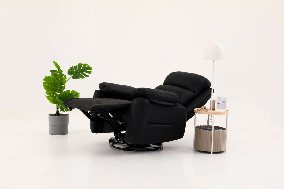 Állítható fotel Comforto E (fekete) 