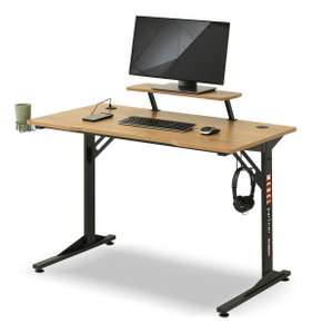 PC asztal Matts 115 (tölgy + fekete)