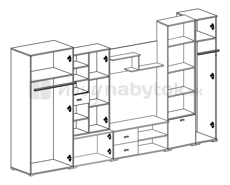 Nappali bútorsor Aaron OS