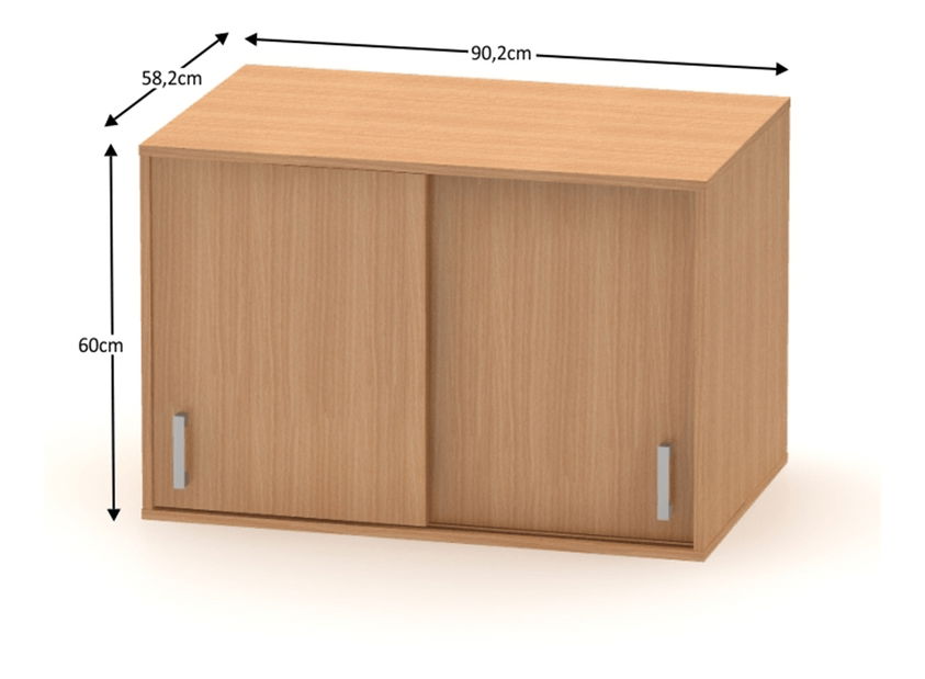 Suprastructură pentru dulap Breanna BE04 (fag)