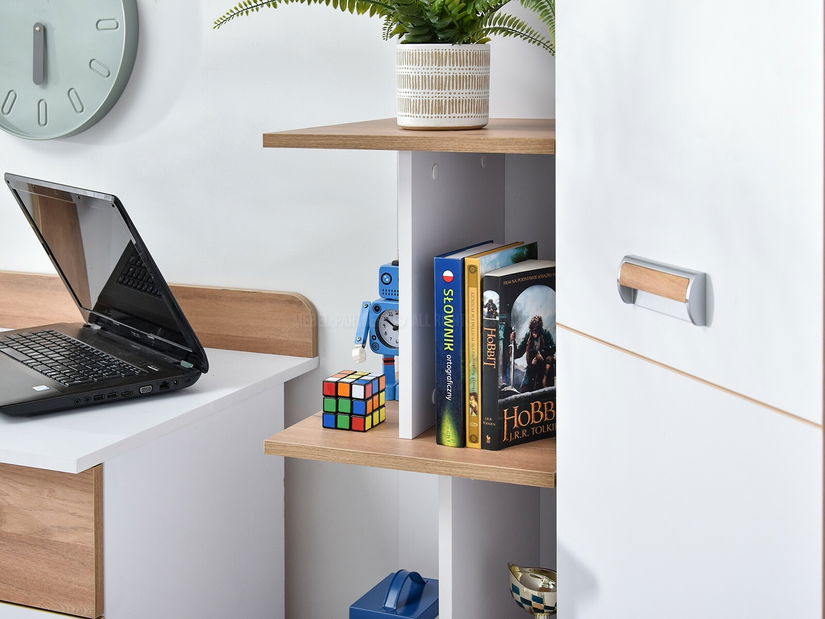 Mobilier cameră studenți Clerigo 03 (alb)