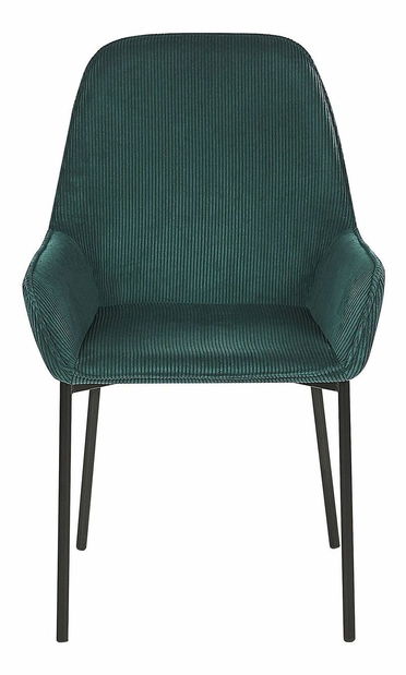 Set 2 ks. jedálenských stoličiek LARNO (tmavozelená)