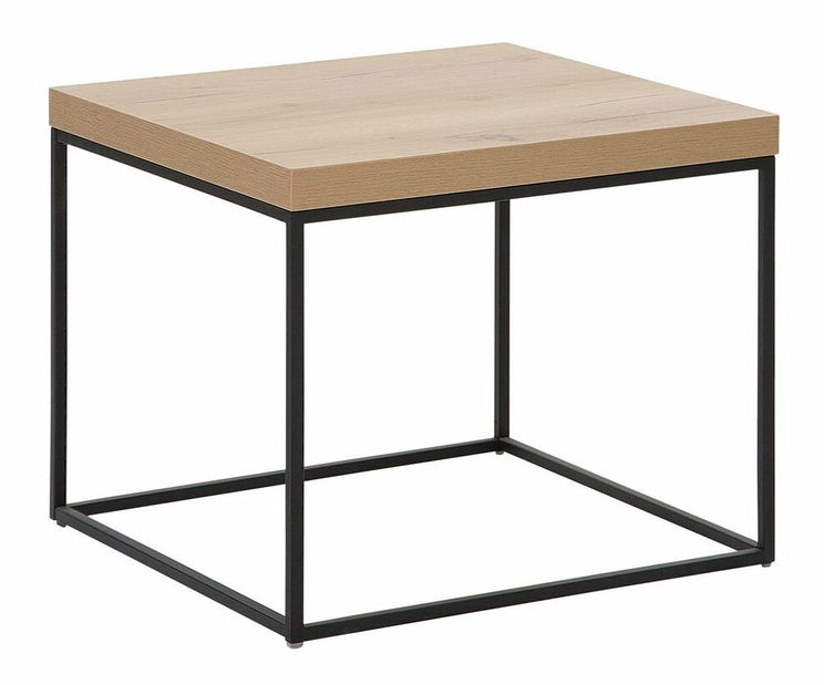 Príručný stolík DELAND (MDF) (svetlé drevo)