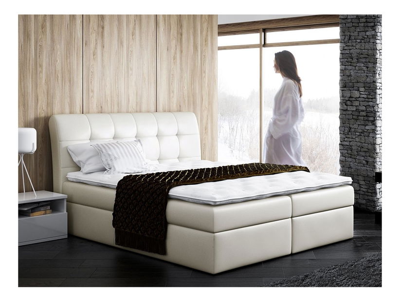 Manželská posteľ 140cm Lima (sivá)