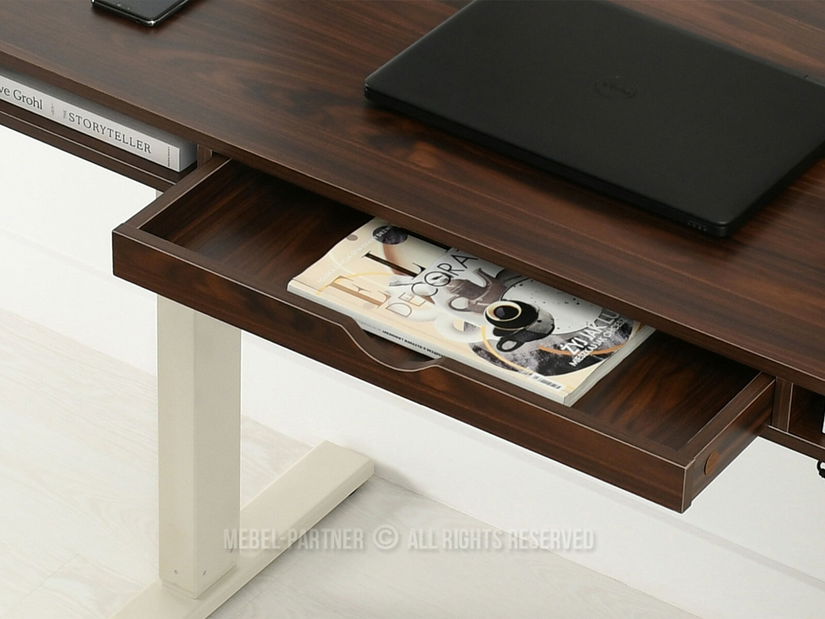 Masă PC Osto 120 (nuc + crem)