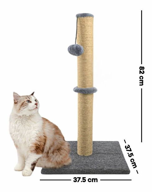 Škrabadlo pre mačky Cirra (sivá)