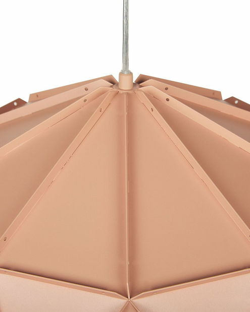 Závesná lampa Somia (ružová)