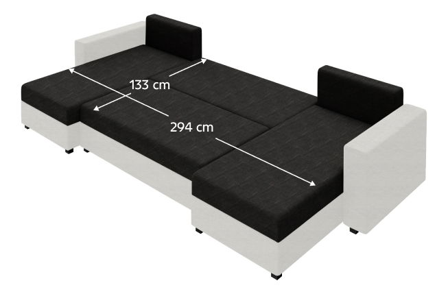 Colțar universal Timotej (kornet 10 + piele ecologică d511 + kornet 18)
