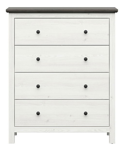 Komód Hesen KOM4S/12/10 (világos sibiu vörösfenyő + fenyő larico)