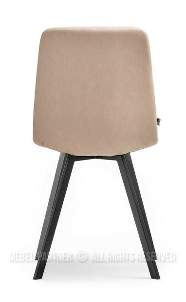 Stolica Luigo (bež + crna)