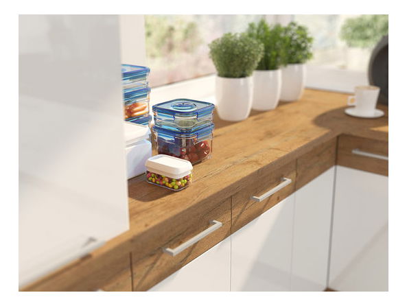 Blat de lucru Bronte (230cm) (stejar lancelot) (D)