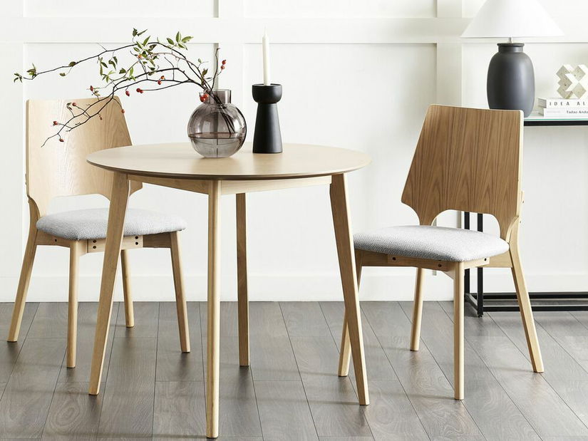 Set blagovaonskih stolica (2 kom.) Abie (svijetlo drvo)