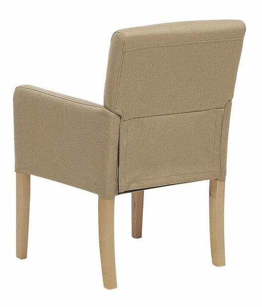 Jedálenská stolička ROCKY (textil) (béžová)