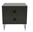Éjjeliszekrény Luana (antracit)