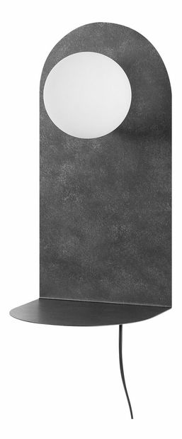 Iluminat de perete Mapza (grafit)