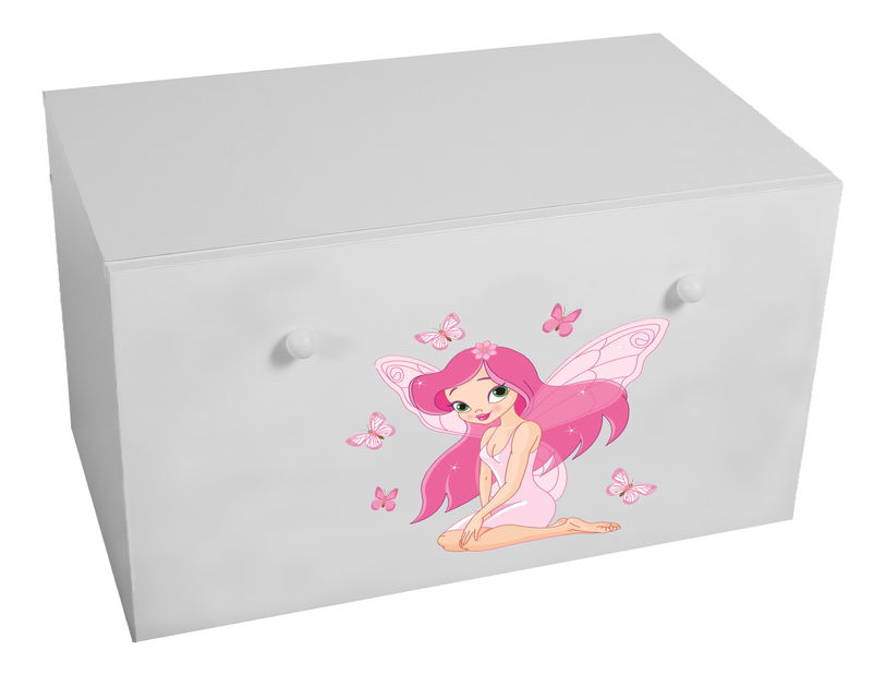 Box de depozitare pentru copii Ione (Alb)