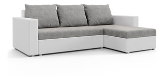 Colțar Hagoo (Alb + gri) (D)