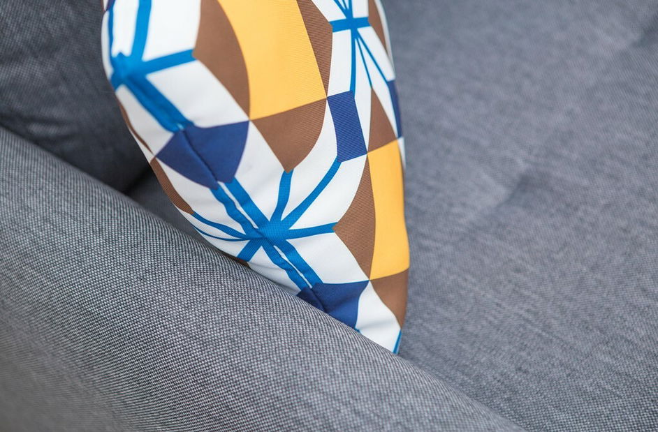 Sarok kanapé Xantho (szürke) (B)