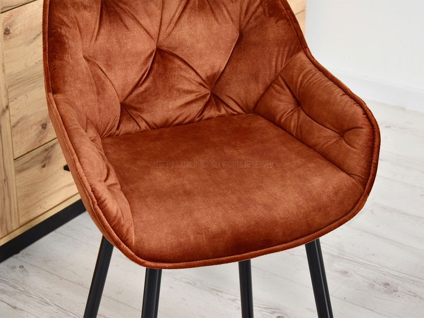 Stolička Lars (medená + čierna)