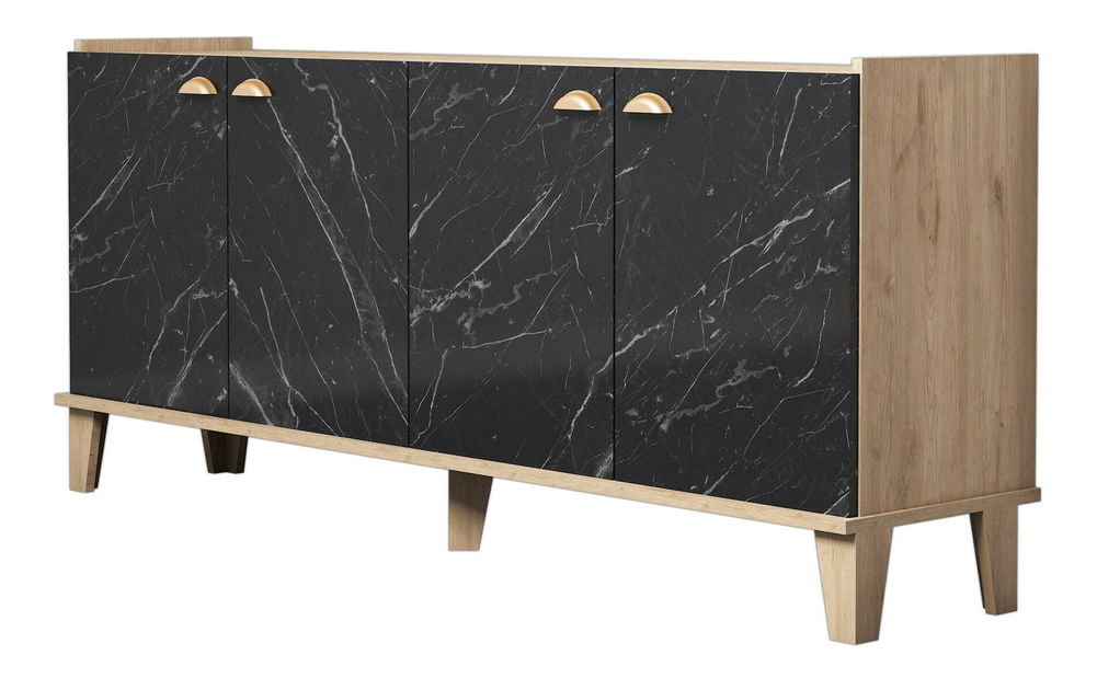 Konzolni stolić Sumy (hrast)