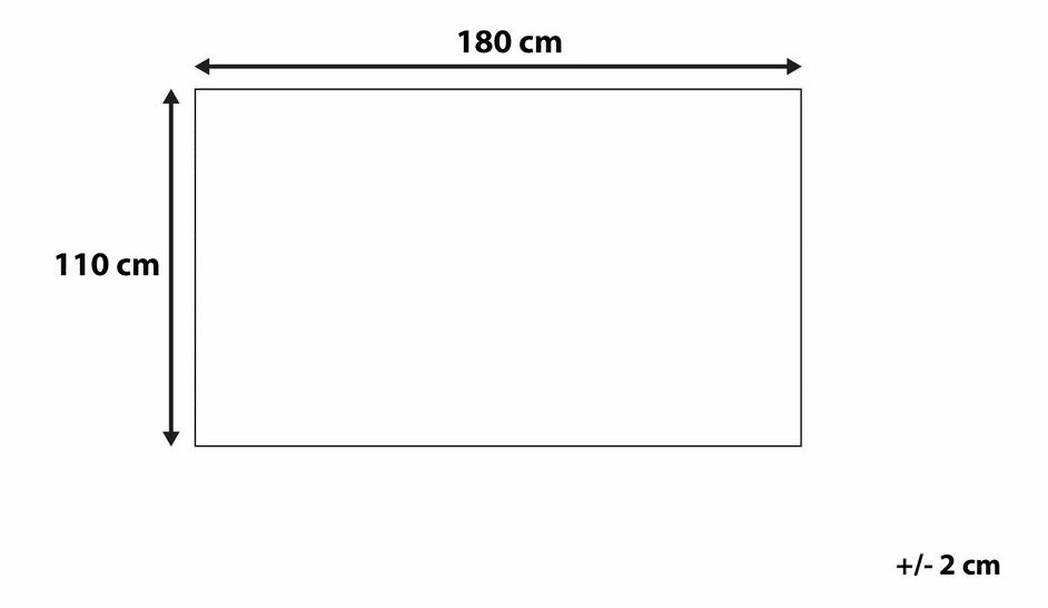 Pătură 180x110 cm ANAMIS (textil) (bej)