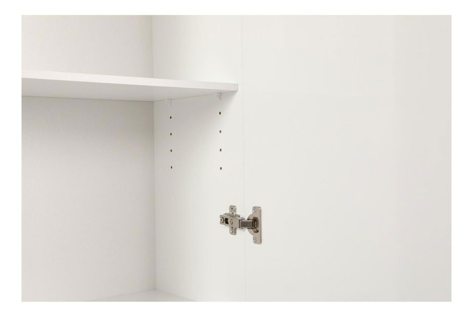 Ormar s policama Aderyn (bijela)