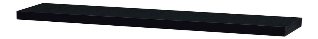 Raft de perete Portero (negru lucios)