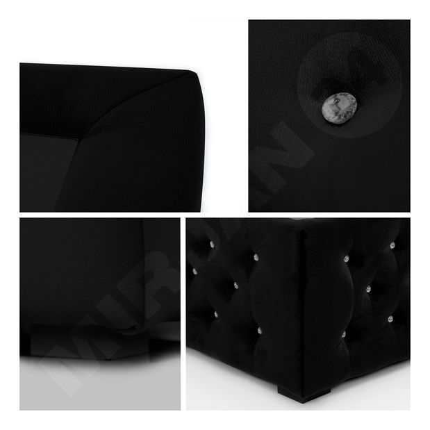 Konferenčný stolík Pink (čierna) *výpredaj