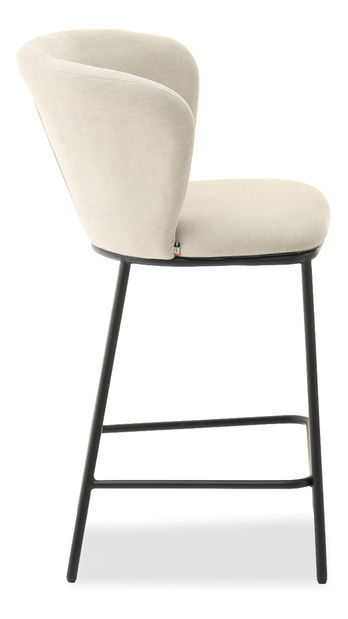 Barová stolička Kurkum (béžová + čierna)