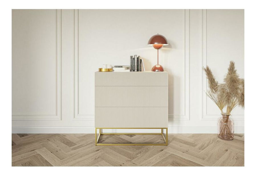 Komoda Vertigo V8 (sivobéžová)