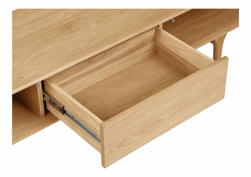 TV stolík/skrinka Davenia 5 (prírodná)