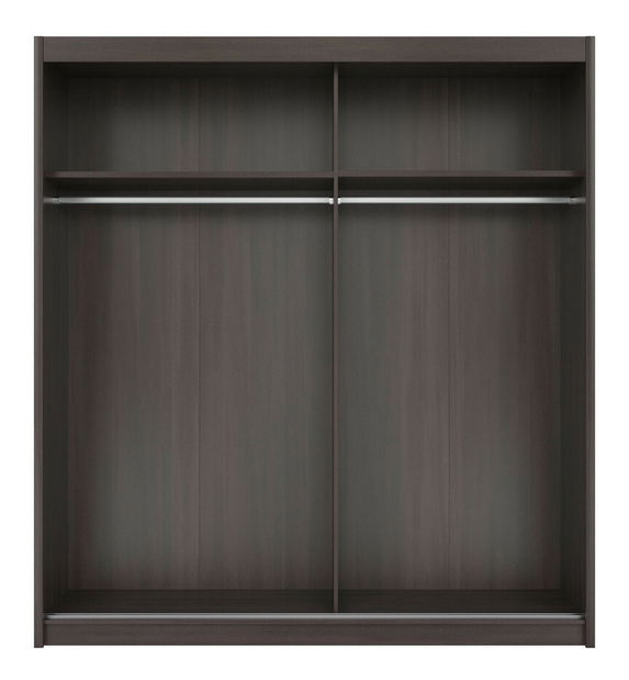 Šatníková skriňa BRW Elda F38/200/32 (wenge)