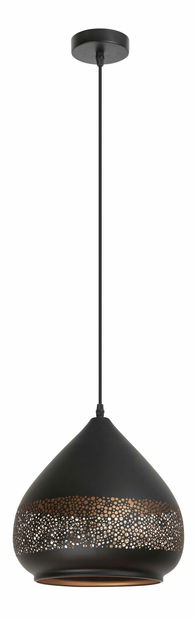 Závesné svietidlo Kaia 2278 (čierna + zlatá)