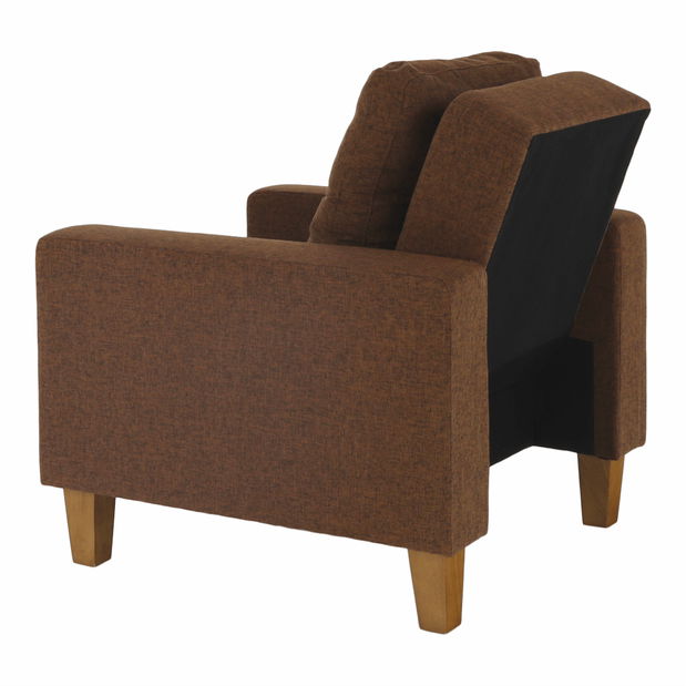 Kreslo Krella (hnedá)