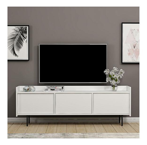 TV asztal/szekrény Keseno (fehér) 
