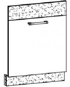 Ajtók a mosogatógéphez 60 cm Modesta MD 24