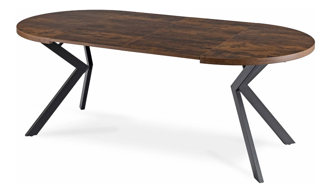 Széthúzható étkezőasztal Lavar (rusztikus tölgy) (4-10 fő részére)