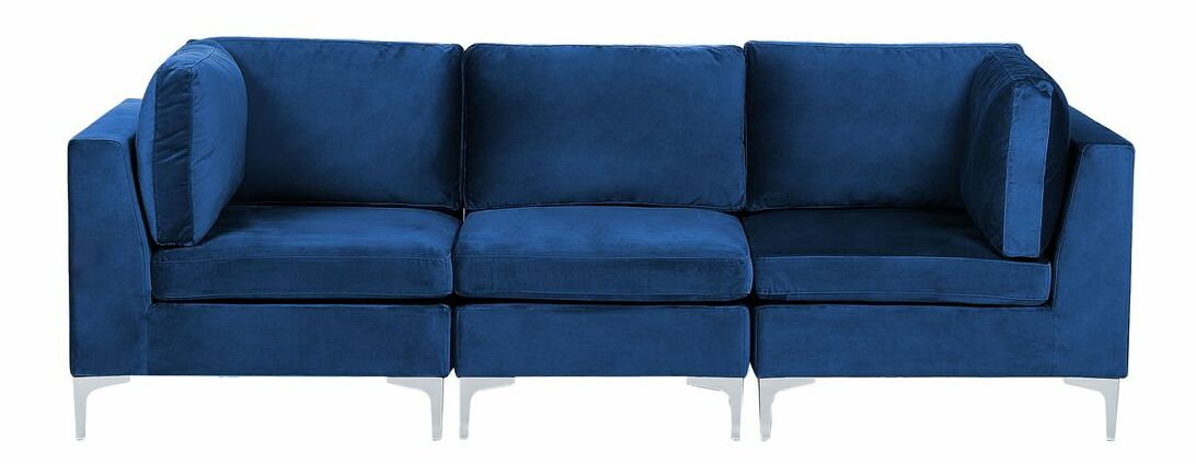 Canapea trei locuri Eldridge (albastru)