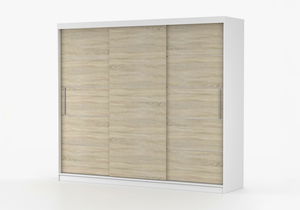 Dulap de haine Arrun (alb + stejar sonoma)