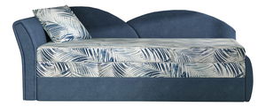 Sofa Agira 10 (plava +palmino lišće) (L)