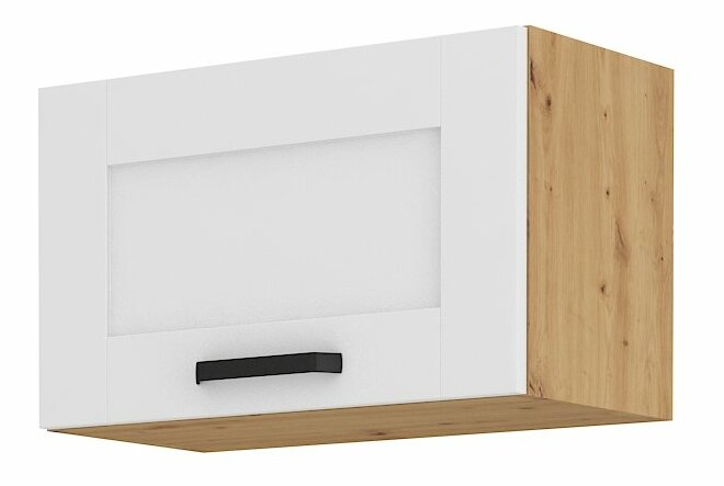 Dulap superior bucătărie Lucid 60 GU 36 1F (stejar artisan + alb)